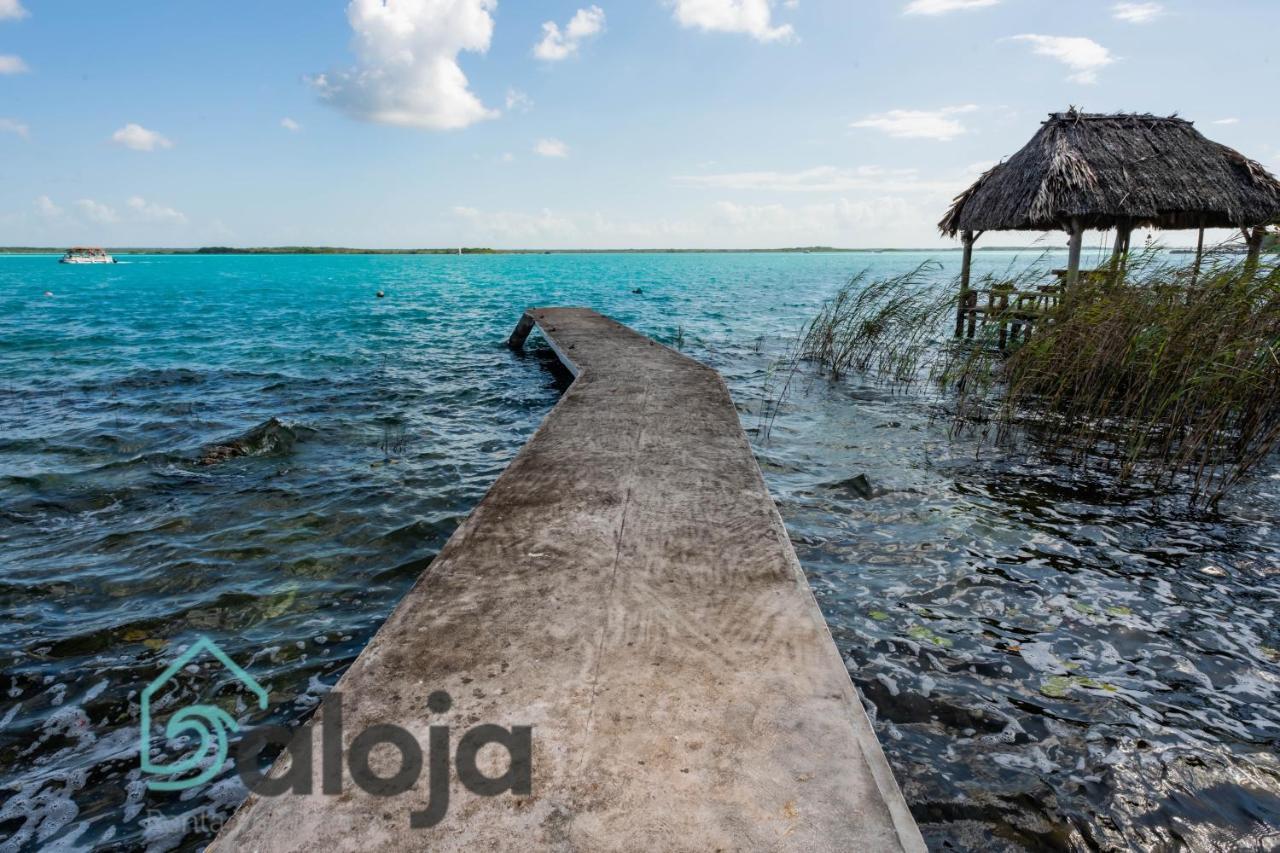 Villa Xtohil With Private Access To The Magic 7 Colors Lagoon Bacalar Εξωτερικό φωτογραφία