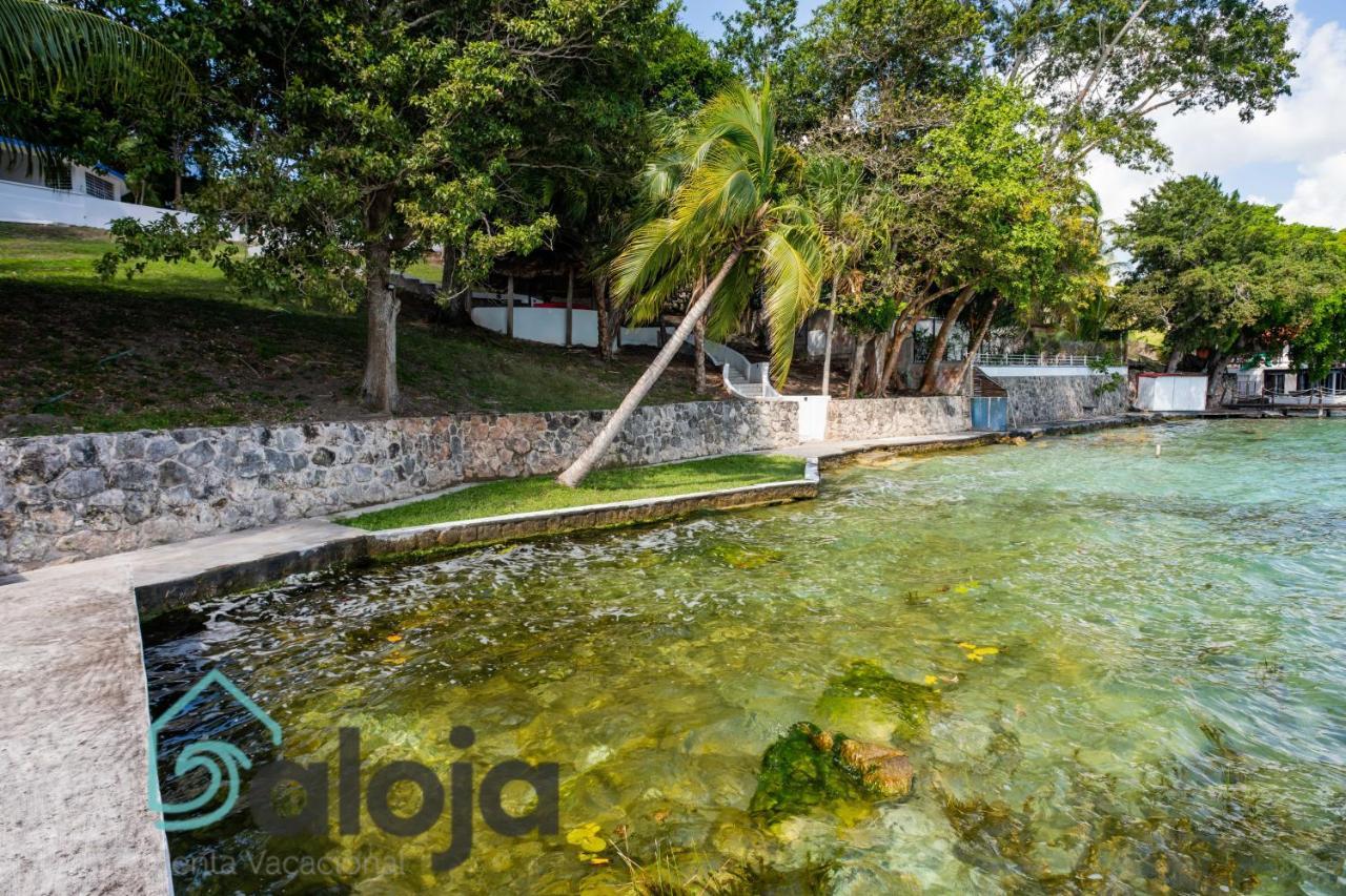 Villa Xtohil With Private Access To The Magic 7 Colors Lagoon Bacalar Εξωτερικό φωτογραφία