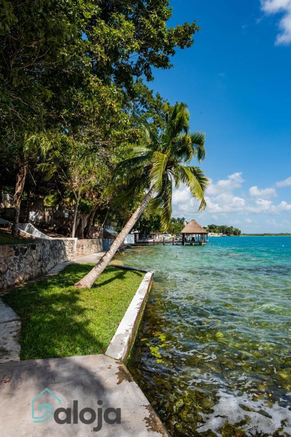 Villa Xtohil With Private Access To The Magic 7 Colors Lagoon Bacalar Εξωτερικό φωτογραφία