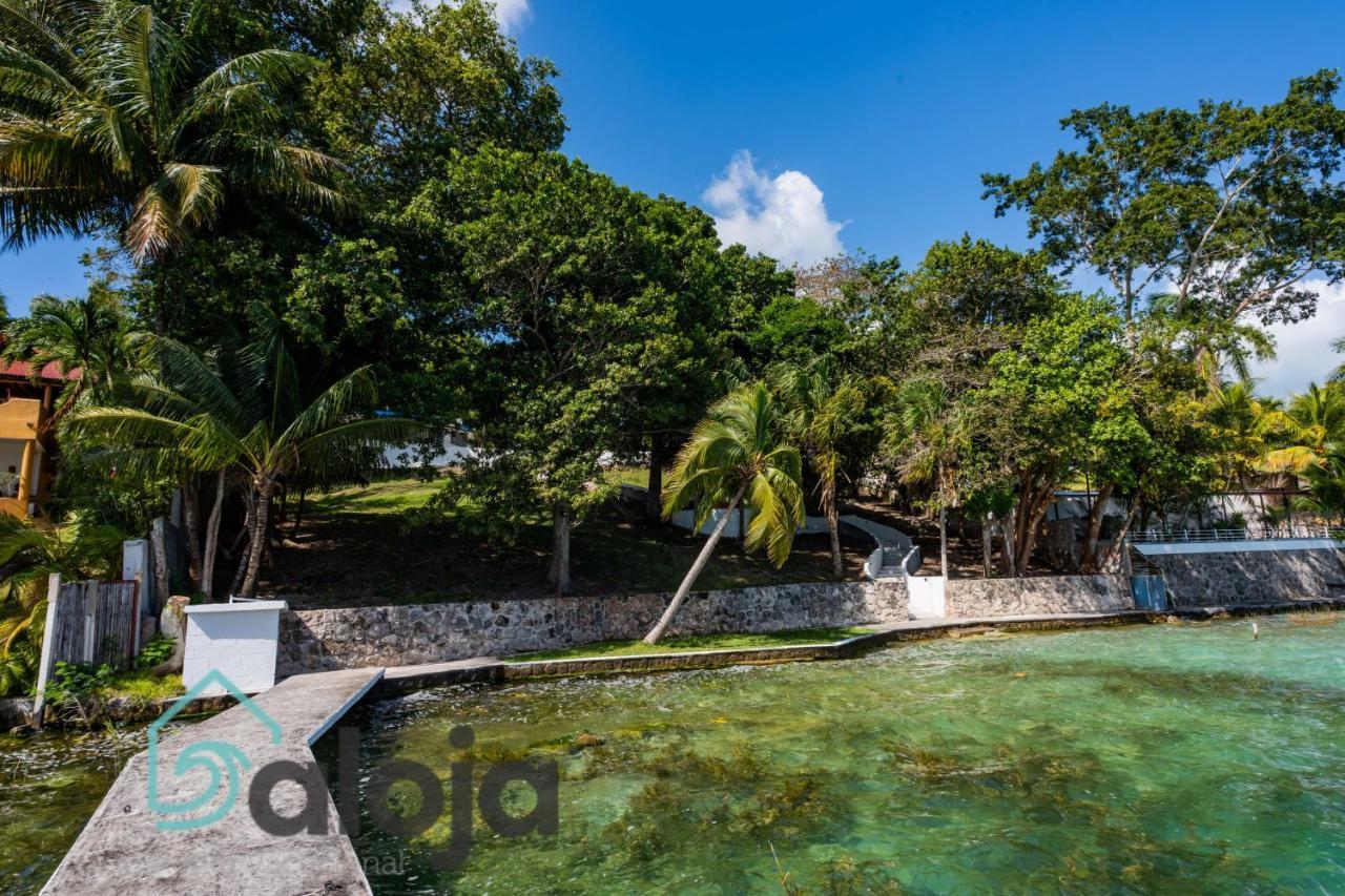 Villa Xtohil With Private Access To The Magic 7 Colors Lagoon Bacalar Εξωτερικό φωτογραφία