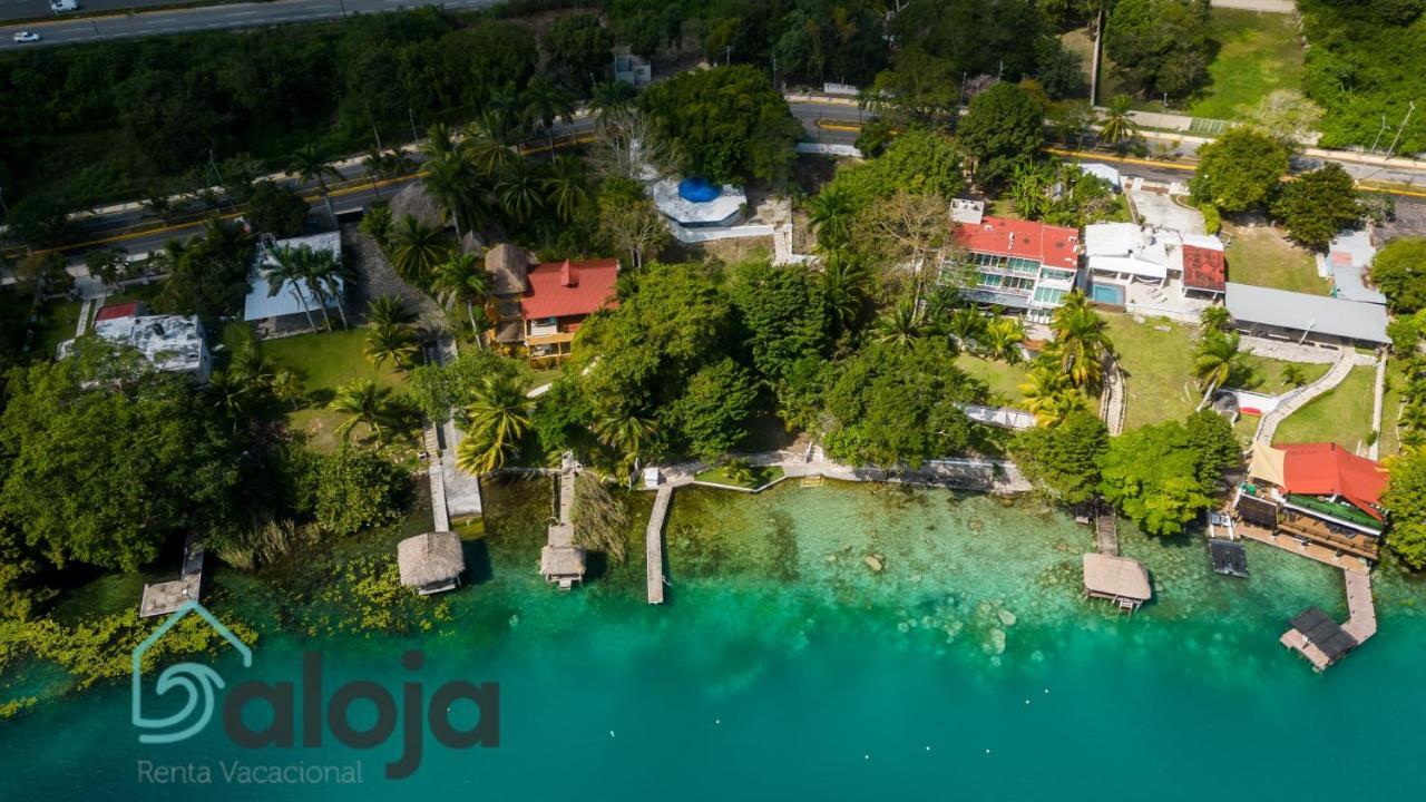 Villa Xtohil With Private Access To The Magic 7 Colors Lagoon Bacalar Εξωτερικό φωτογραφία