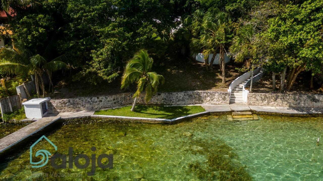 Villa Xtohil With Private Access To The Magic 7 Colors Lagoon Bacalar Εξωτερικό φωτογραφία