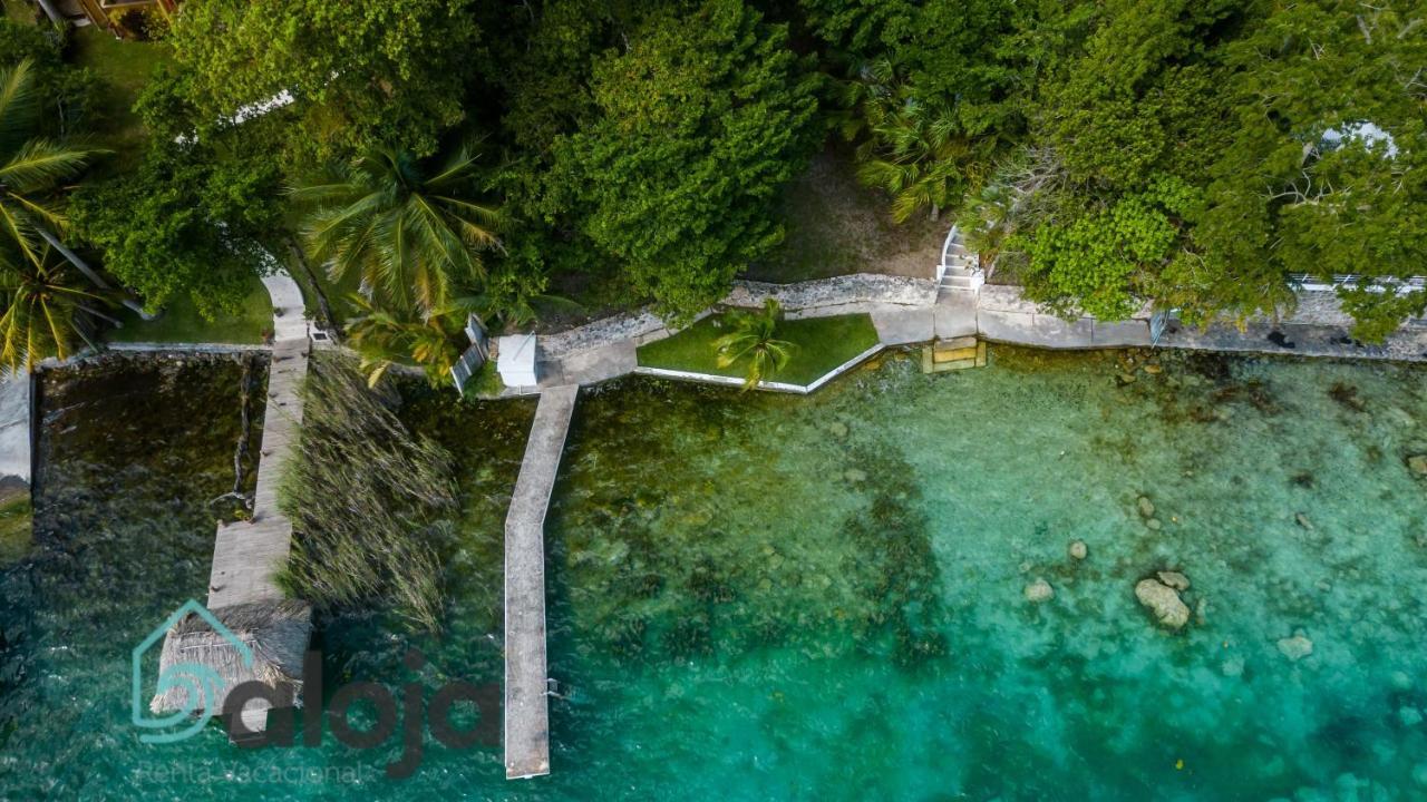 Villa Xtohil With Private Access To The Magic 7 Colors Lagoon Bacalar Εξωτερικό φωτογραφία