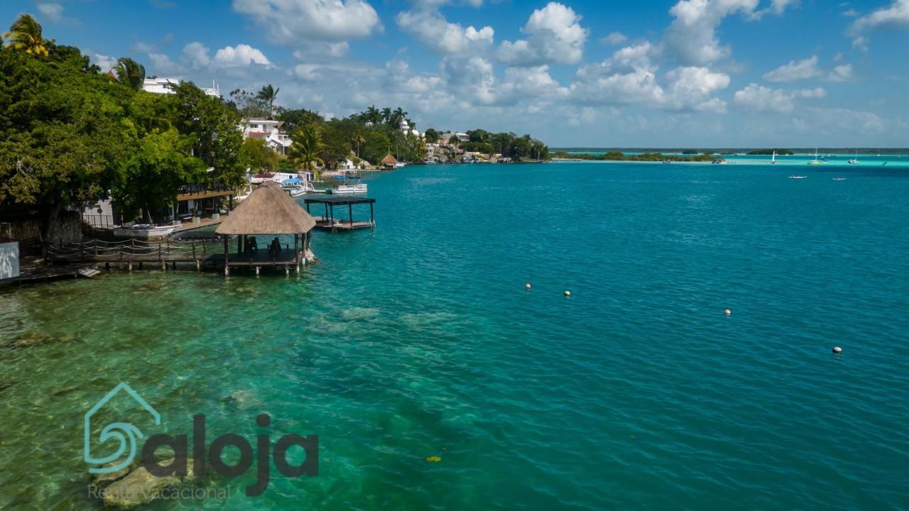 Villa Xtohil With Private Access To The Magic 7 Colors Lagoon Bacalar Εξωτερικό φωτογραφία