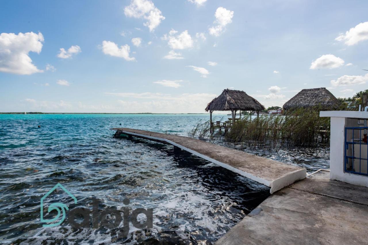 Villa Xtohil With Private Access To The Magic 7 Colors Lagoon Bacalar Εξωτερικό φωτογραφία