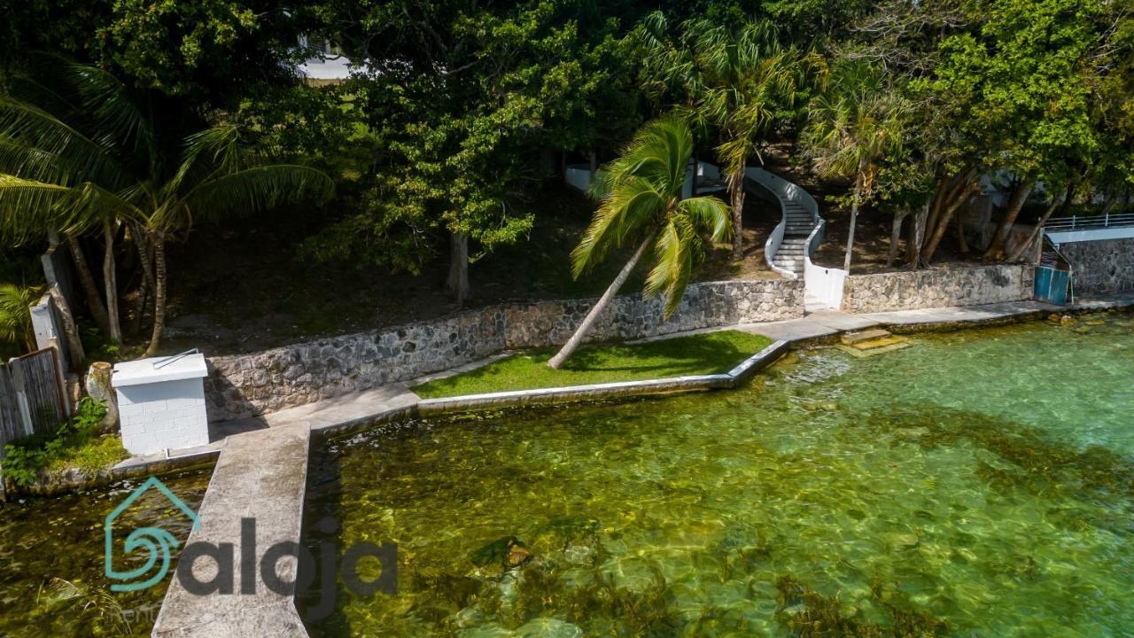 Villa Xtohil With Private Access To The Magic 7 Colors Lagoon Bacalar Εξωτερικό φωτογραφία
